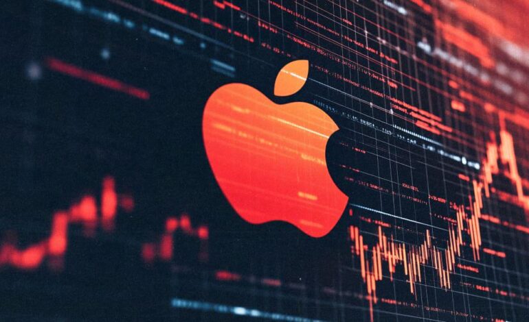 Apple Loses Top Spot in China: Stock Falls 4%