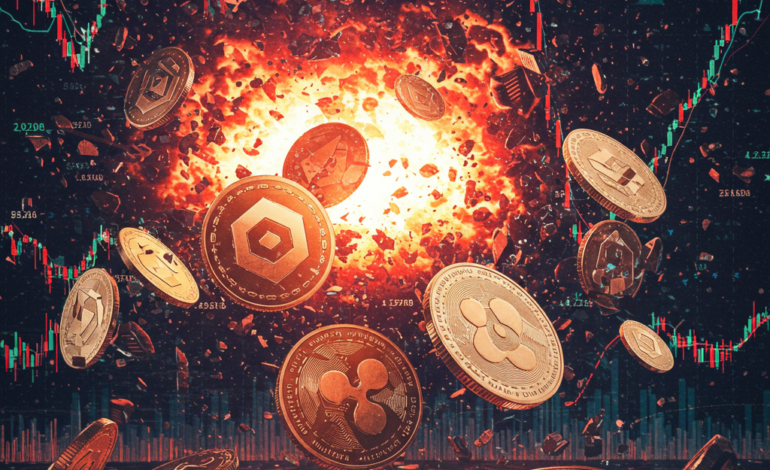 Crypto Market Plunge: Solana, Dogecoin, XRP Lead Losses