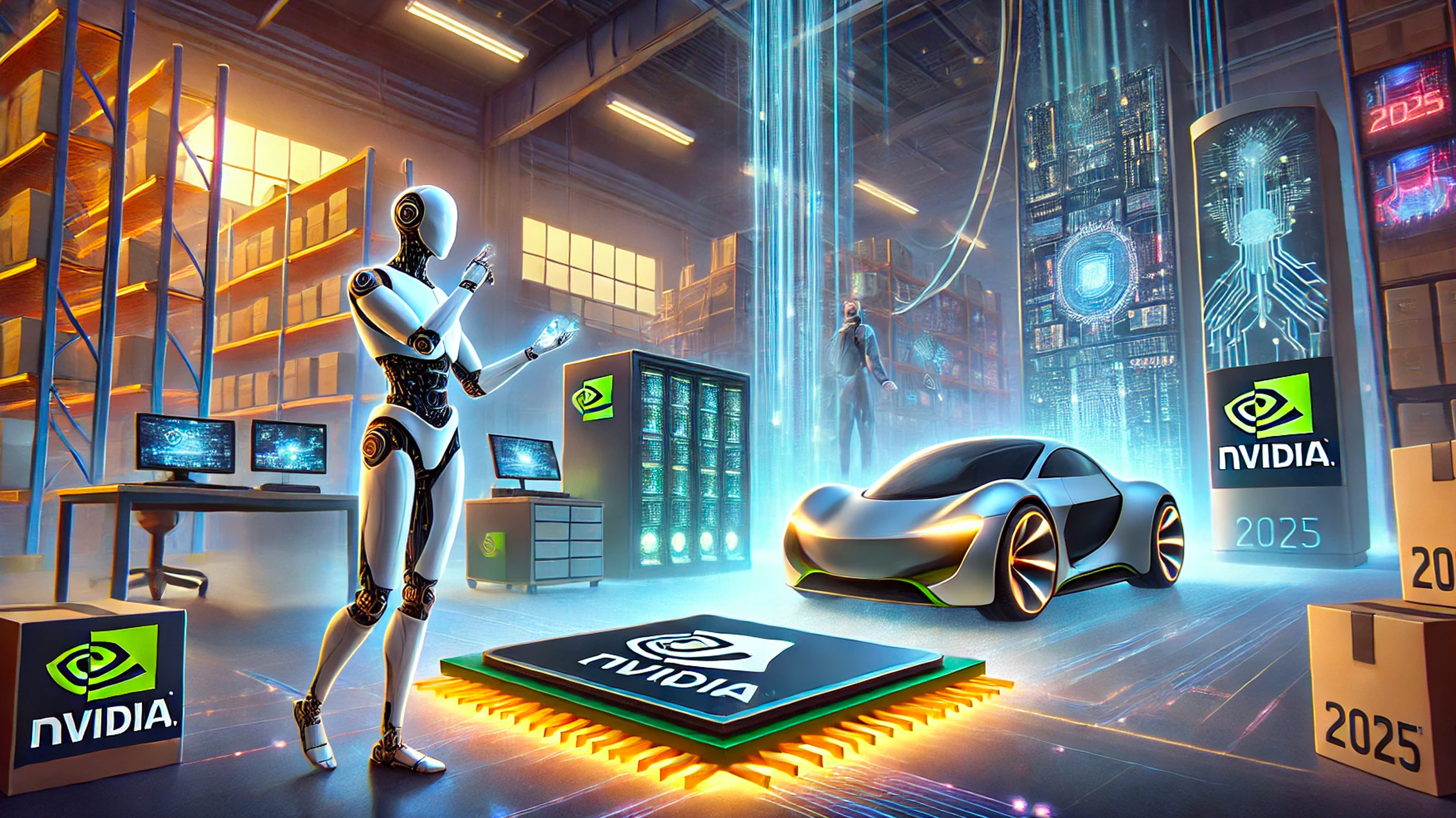 Nvidia Unveils AI Innovations and Expands Automotive Business at CES 2025