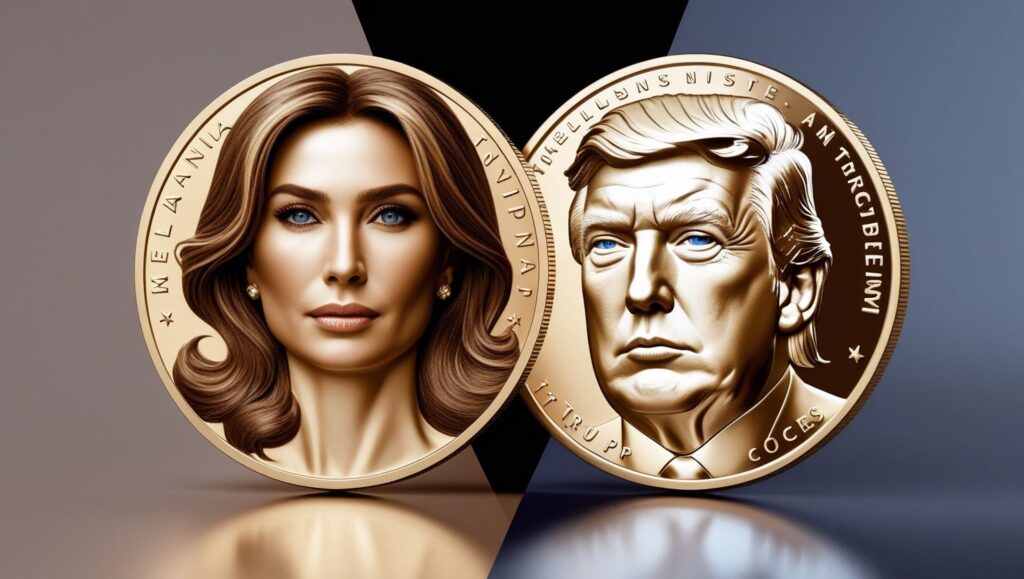 TRUMP and MELANIA Tokens Crash as Memecoins Suffer Losses