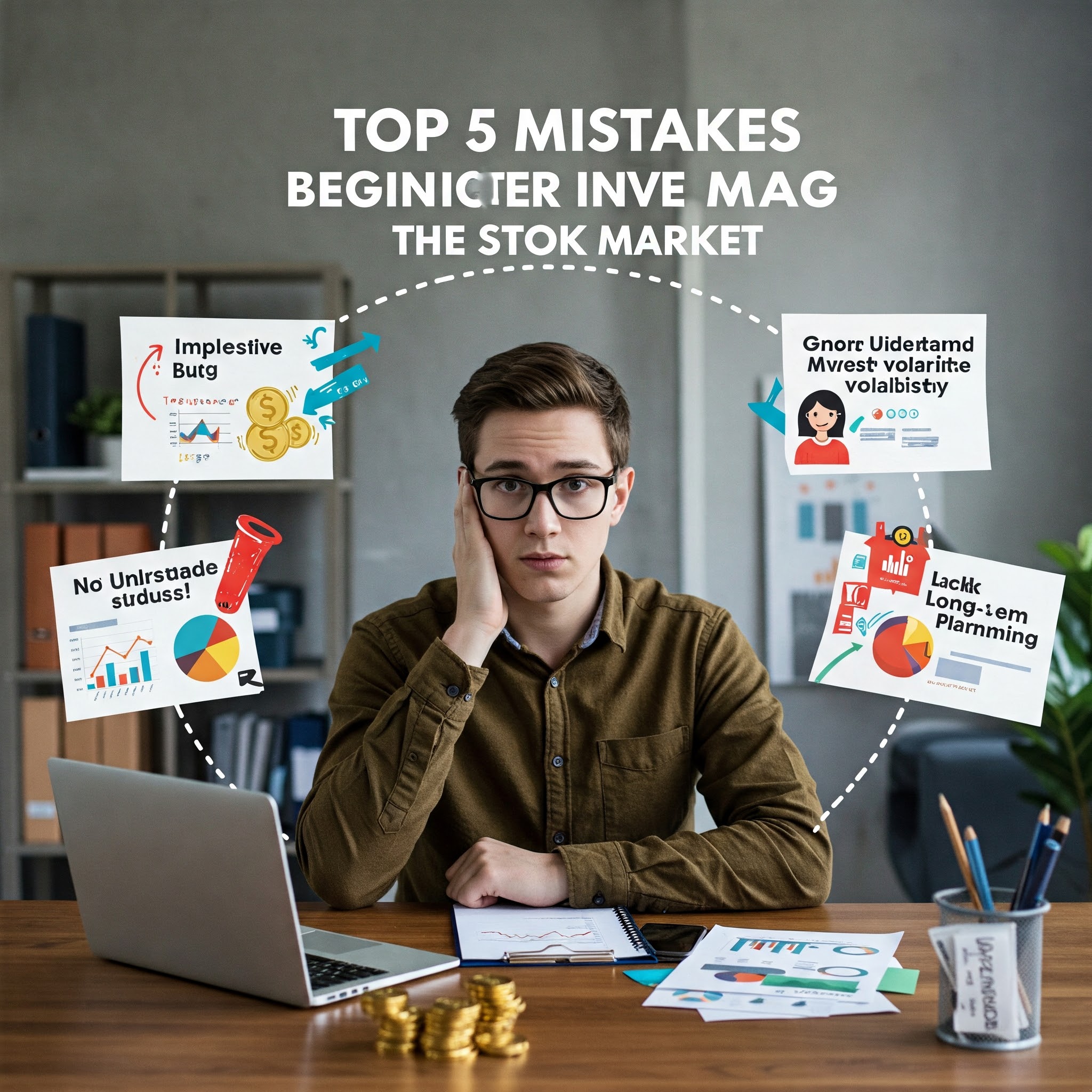 Top 5 Mistakes Beginner Investors Make in the Stock Market