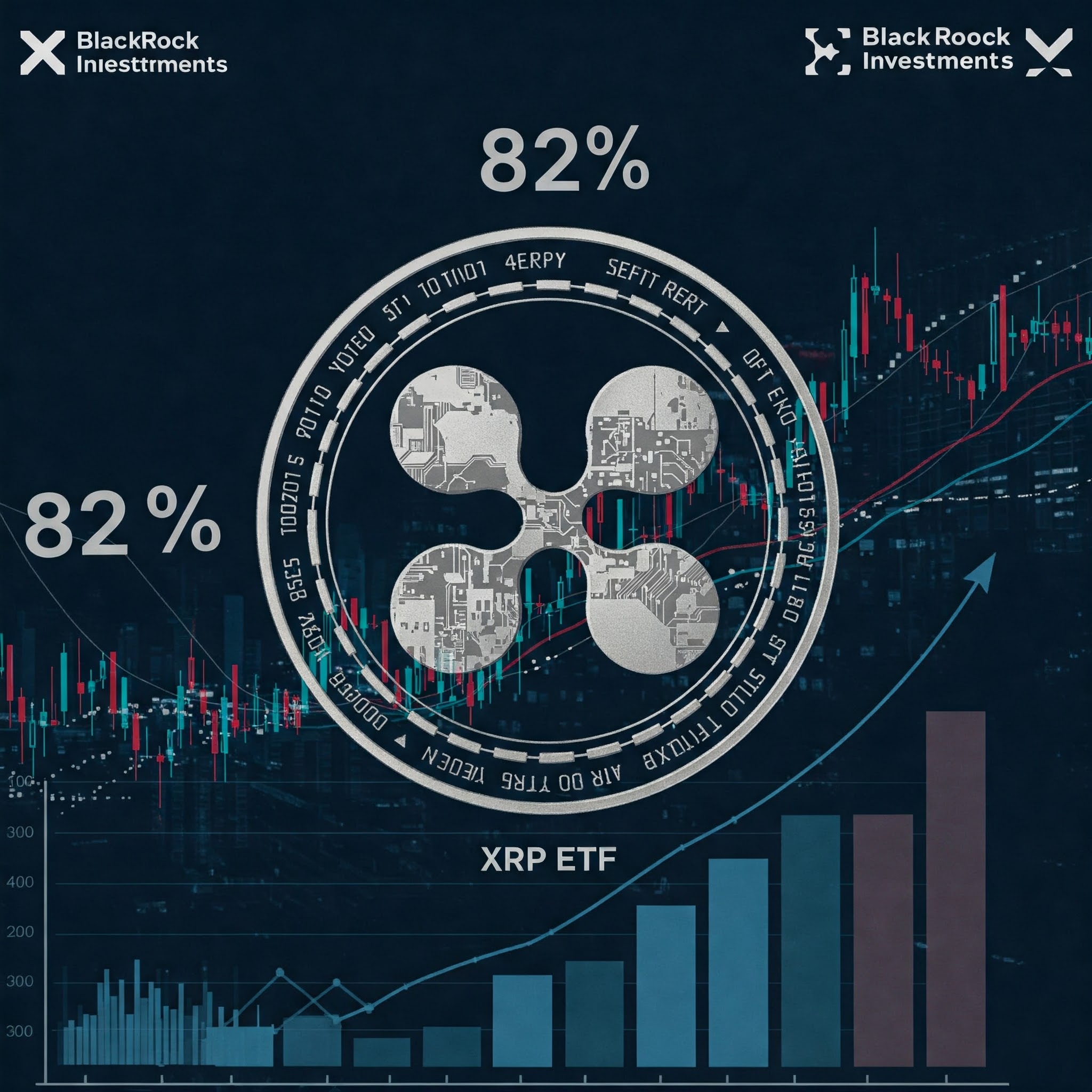 BlackRock & Fidelity May Soon File for XRP ETF – Approval Odds Hit 82%